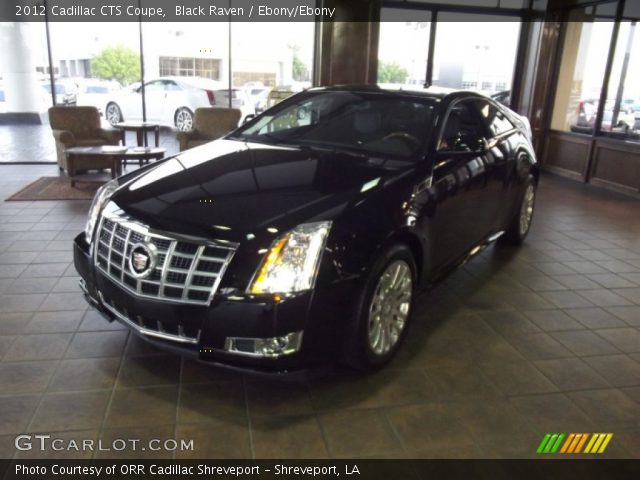 2012 Cadillac CTS Coupe in Black Raven