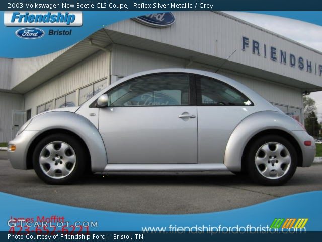 2003 Volkswagen New Beetle GLS Coupe in Reflex Silver Metallic