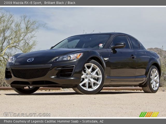 2009 Mazda RX-8 Sport in Brilliant Black