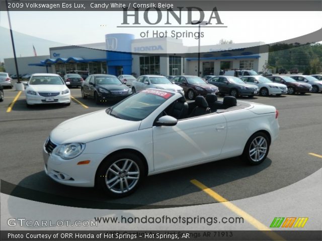 2009 Volkswagen Eos Lux in Candy White