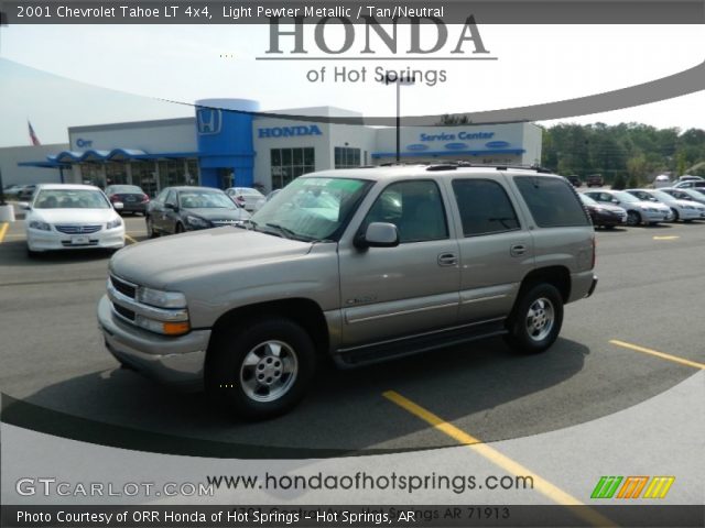 2001 Chevrolet Tahoe LT 4x4 in Light Pewter Metallic
