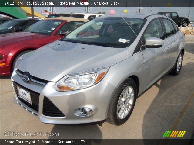 2012 Ford Focus SEL Sedan in Ingot Silver Metallic