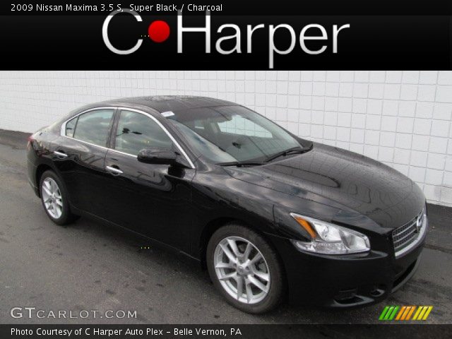 2009 Nissan Maxima 3.5 S in Super Black