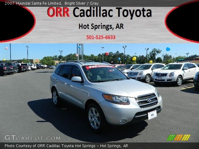 2007 Hyundai Santa Fe Limited in Bright Silver