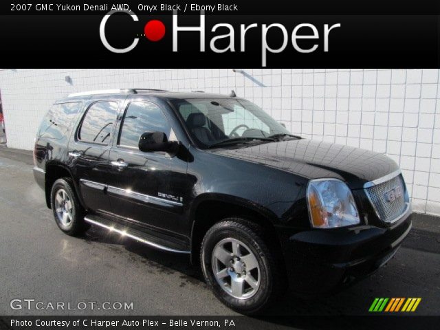 2007 GMC Yukon Denali AWD in Onyx Black