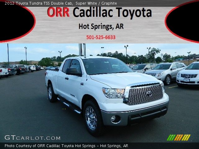 2012 Toyota Tundra TSS Double Cab in Super White