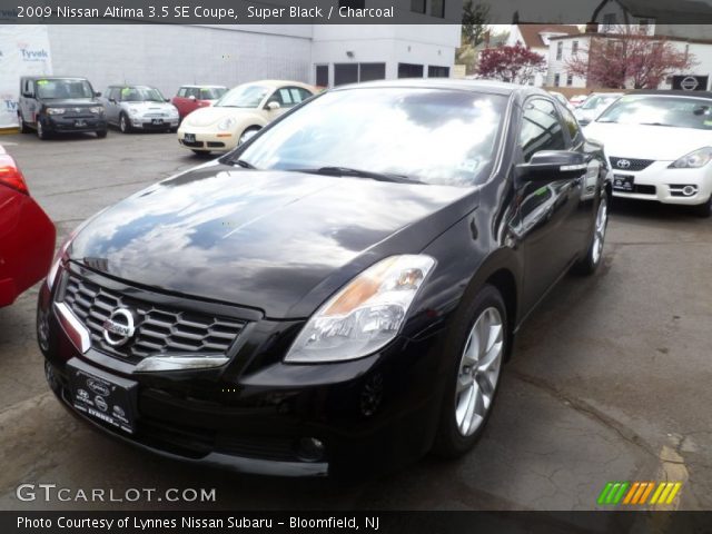 2009 Nissan Altima 3.5 SE Coupe in Super Black