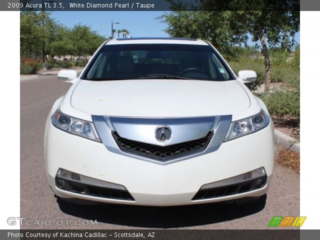 2009 Acura TL 3.5 in White Diamond Pearl