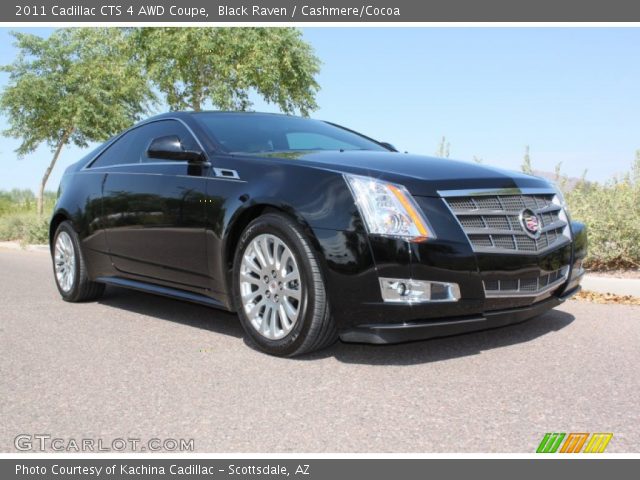 2011 Cadillac CTS 4 AWD Coupe in Black Raven