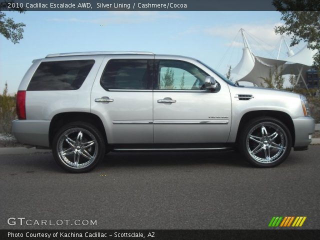 2010 Cadillac Escalade AWD in Silver Lining