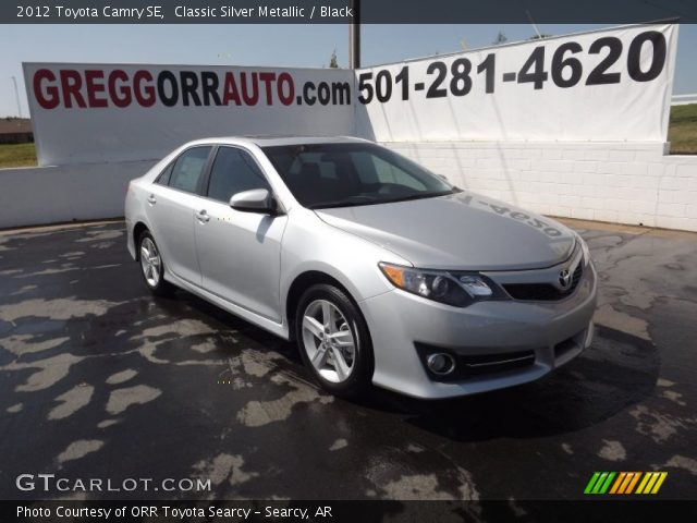 2012 Toyota Camry SE in Classic Silver Metallic