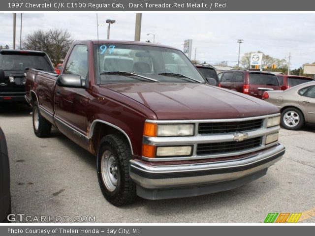 1997 Chevrolet C/K C1500 Regular Cab in Dark Toreador Red Metallic