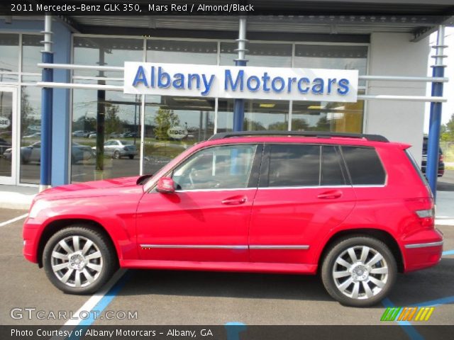 2011 Mercedes-Benz GLK 350 in Mars Red