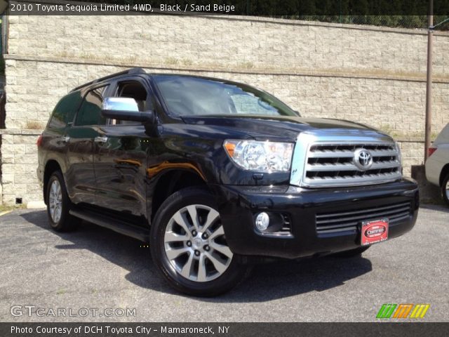 2010 Toyota Sequoia Limited 4WD in Black