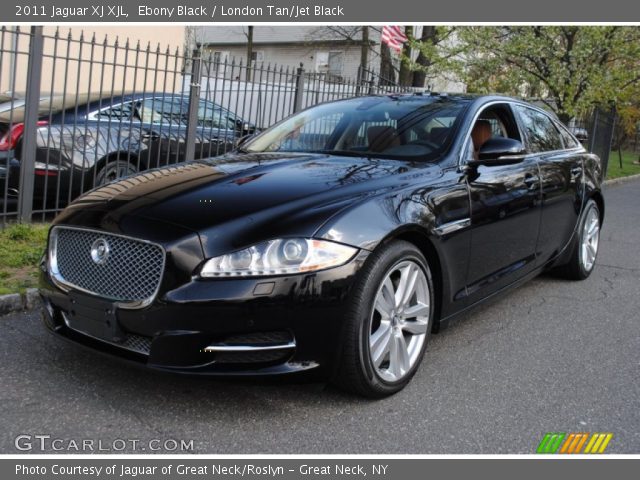 2011 Jaguar XJ XJL in Ebony Black