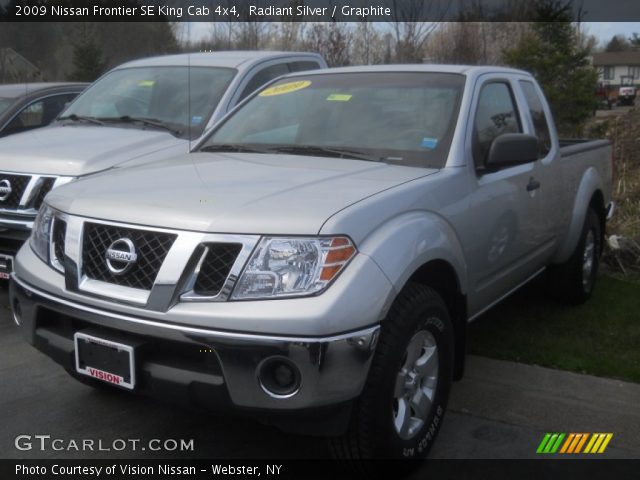 2009 Nissan Frontier SE King Cab 4x4 in Radiant Silver