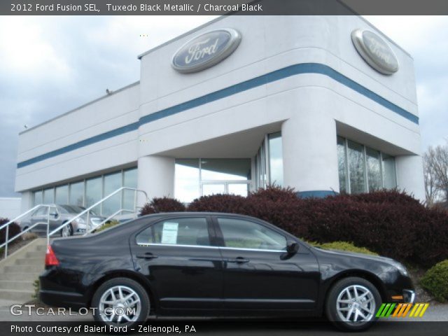 2012 Ford Fusion SEL in Tuxedo Black Metallic