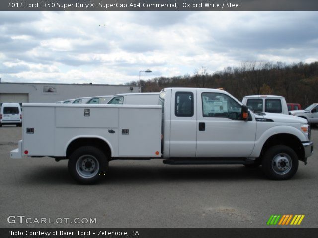 2012 Ford F350 Super Duty XL SuperCab 4x4 Commercial in Oxford White