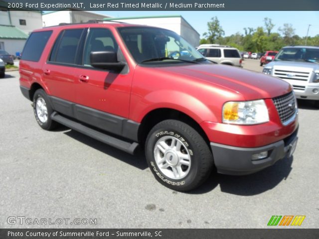 2003 Ford Expedition XLT in Laser Red Tinted Metallic