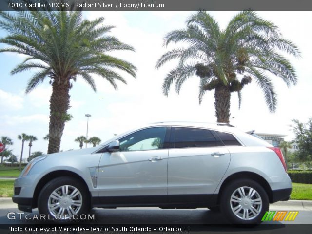 2010 Cadillac SRX V6 in Radiant Silver