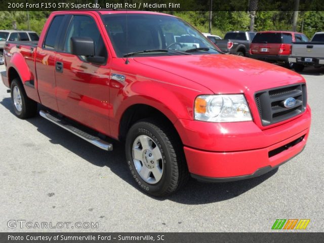 2006 Ford F150 STX SuperCab in Bright Red