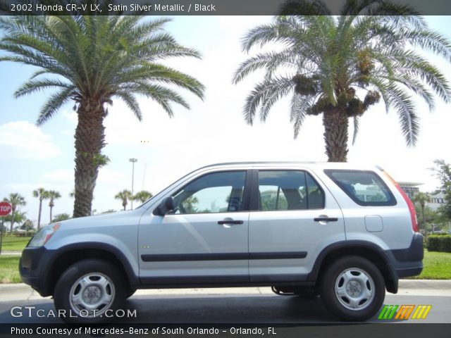 2002 Honda CR-V LX in Satin Silver Metallic