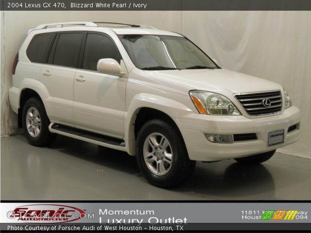 2004 Lexus GX 470 in Blizzard White Pearl