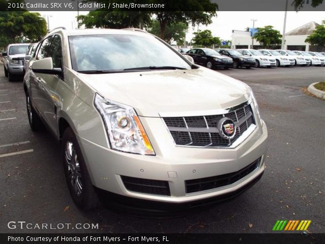 2010 Cadillac SRX V6 in Gold Mist