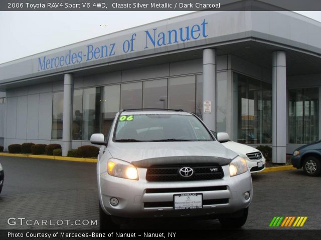 2006 Toyota RAV4 Sport V6 4WD in Classic Silver Metallic