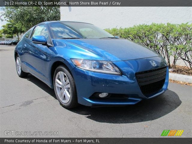 2012 Honda CR-Z EX Sport Hybrid in North Shore Blue Pearl