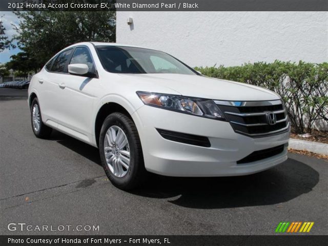 2012 Honda Accord Crosstour EX in White Diamond Pearl