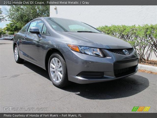2012 Honda Civic EX Coupe in Polished Metal Metallic