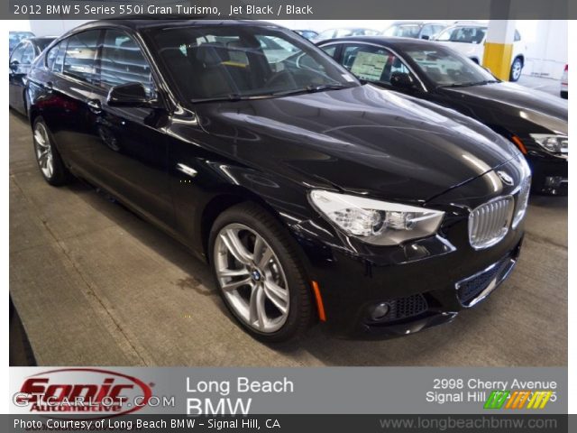 2012 BMW 5 Series 550i Gran Turismo in Jet Black