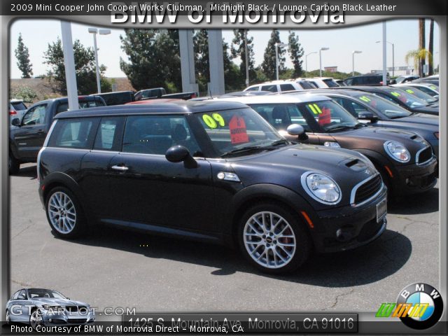 2009 Mini Cooper John Cooper Works Clubman in Midnight Black
