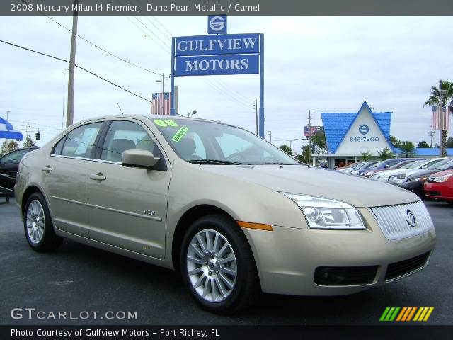 2008 Mercury Milan I4 Premier in Dune Pearl Metallic