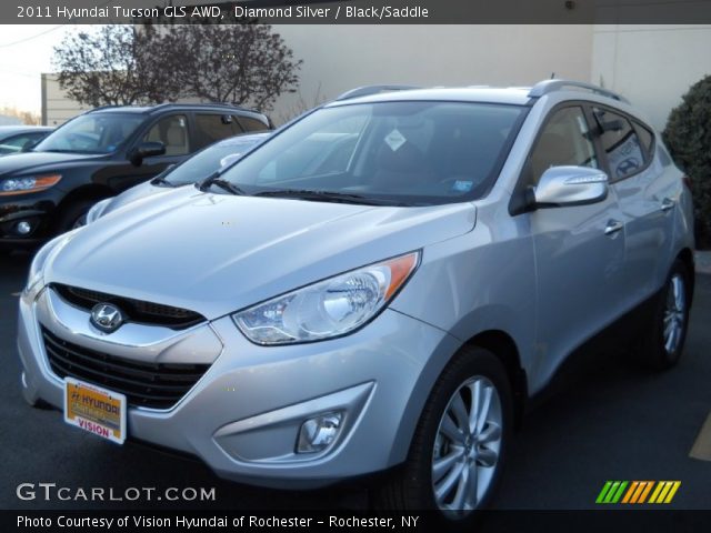 2011 Hyundai Tucson GLS AWD in Diamond Silver