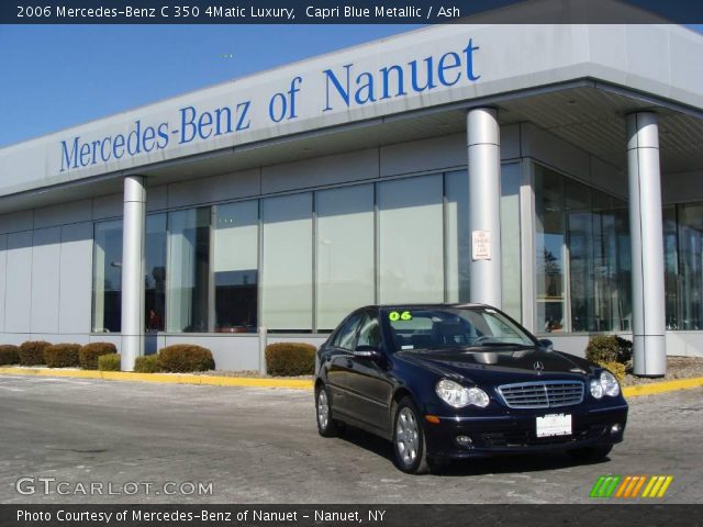 2006 Mercedes-Benz C 350 4Matic Luxury in Capri Blue Metallic