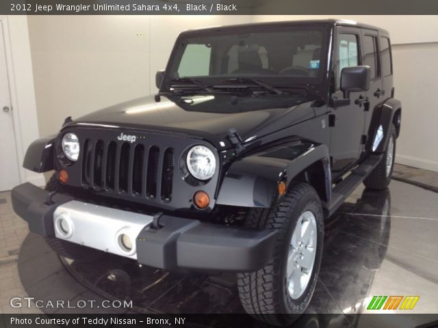 2012 Jeep Wrangler Unlimited Sahara 4x4 in Black