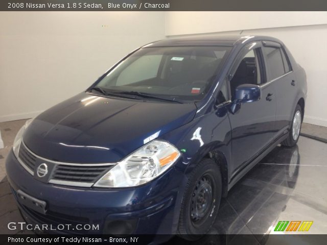 2008 Nissan Versa 1.8 S Sedan in Blue Onyx