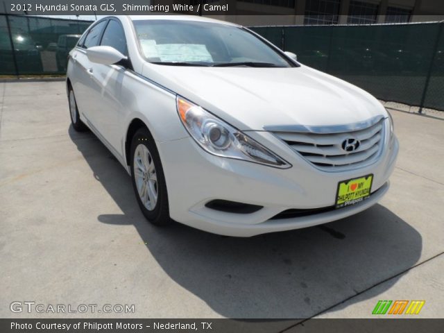 2012 Hyundai Sonata GLS in Shimmering White