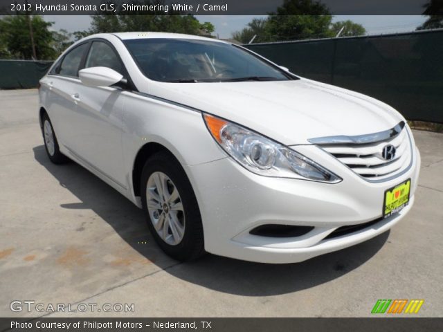 2012 Hyundai Sonata GLS in Shimmering White