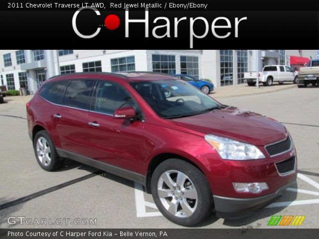 2011 Chevrolet Traverse LT AWD in Red Jewel Metallic