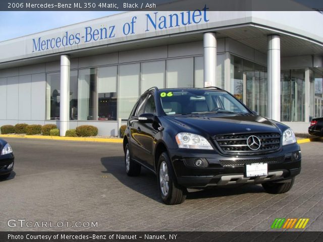 2006 Mercedes-Benz ML 350 4Matic in Black