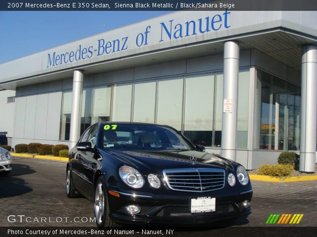 2007 Mercedes-Benz E 350 Sedan in Sienna Black Metallic