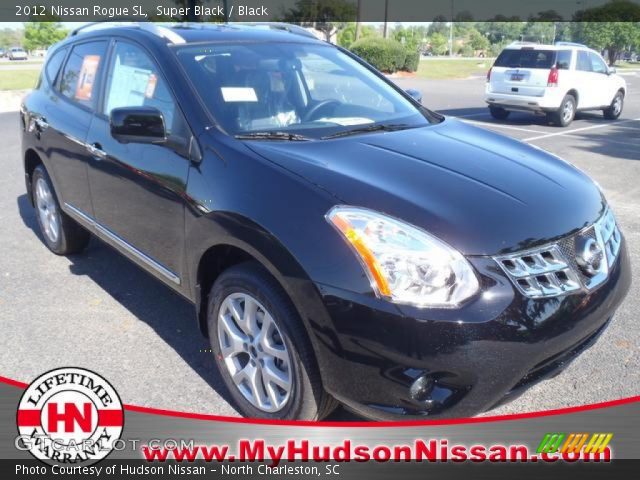 2012 Nissan Rogue SL in Super Black