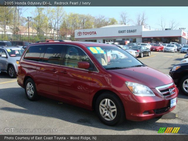 2005 Honda Odyssey EX-L in Redrock Pearl