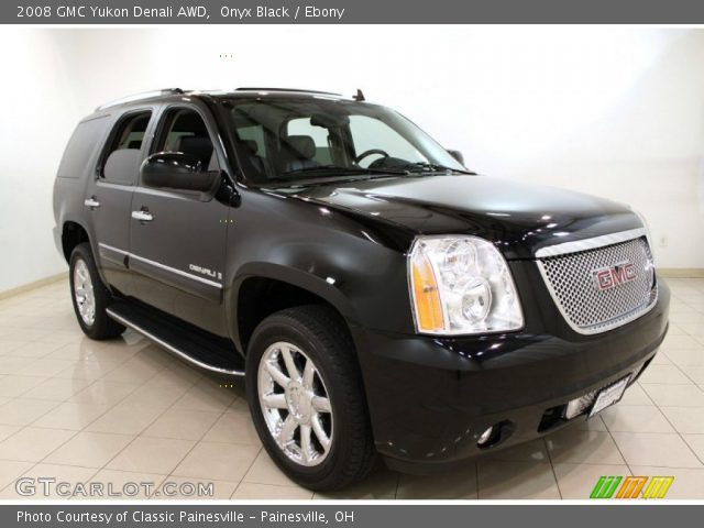 2008 GMC Yukon Denali AWD in Onyx Black