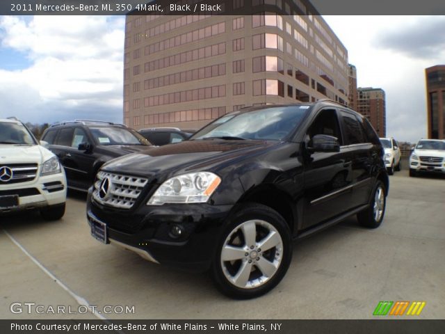 2011 Mercedes-Benz ML 350 4Matic in Black