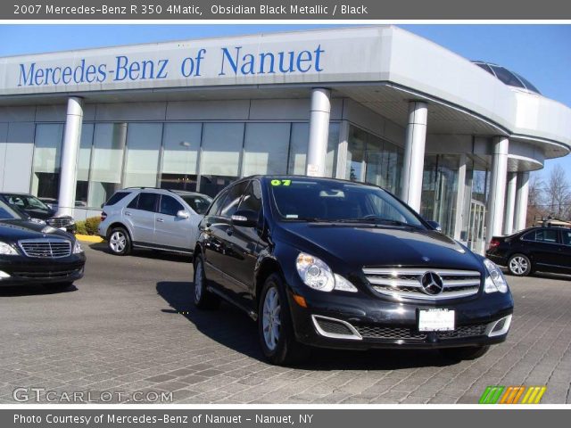 2007 Mercedes-Benz R 350 4Matic in Obsidian Black Metallic