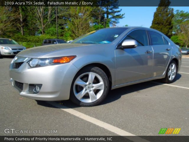 2009 Acura TSX Sedan in Palladium Metallic